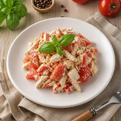 Салат 'Вкуснятина по-итальянски' с курицей — рецепт с фото